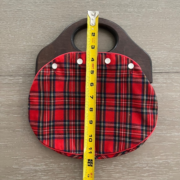 Vintage Plaid Handbag - Picture 7 of 8